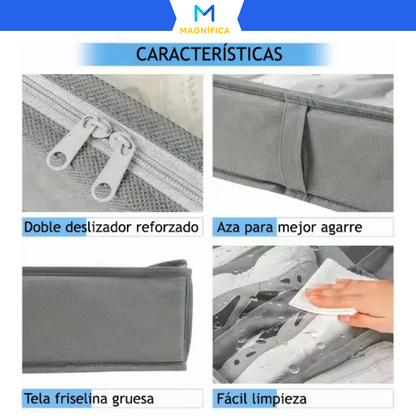 2X1 Organizador De Zapatilla Bajo Cama